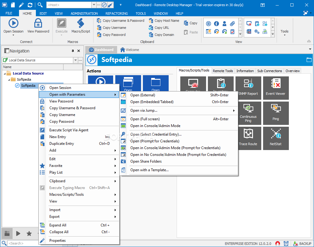Remote Desktop Manager Enterprise 2020.1.7.0 Crack FREE Download